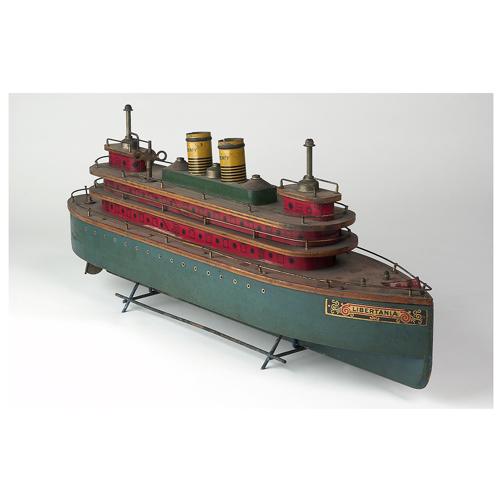 Wind-Up Toy Ship